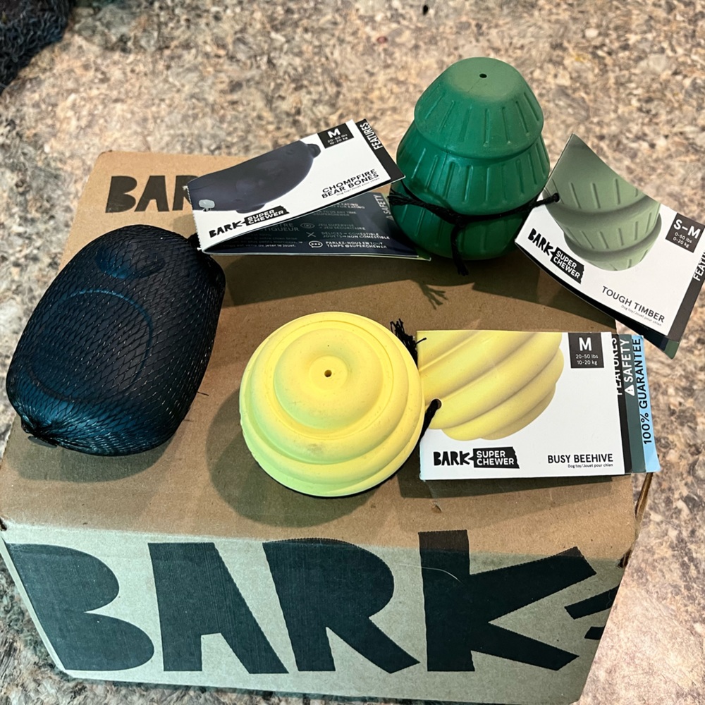 Bark Box Super Chewer Toys